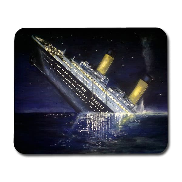 Sjunkande Titanic Musmatta