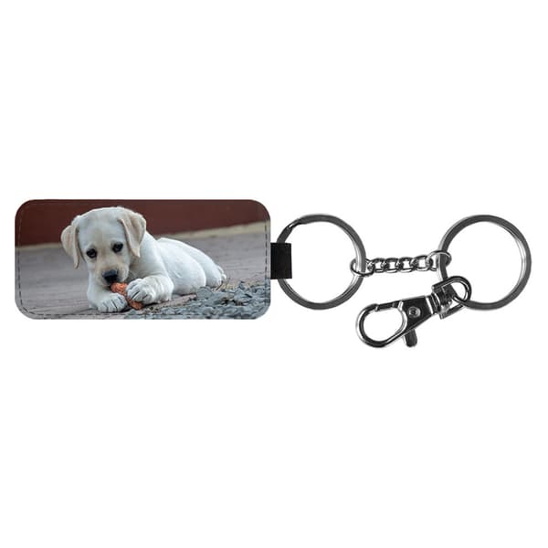 Labrador Valp Nyckelring