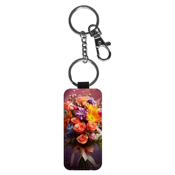 Blomsterbuket Nøglering