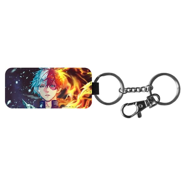 Manga My Hero Academia Shoto Todoroki Nyckelring