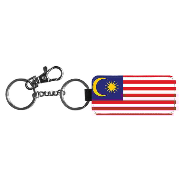 Malaysia Flagga Nyckelring