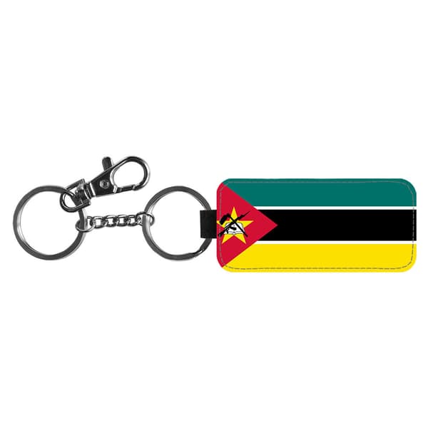 Moçambique Flagga Nyckelring