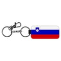 Miniatyrbild 1 av 2: Slovenien Flagga Nyckelring