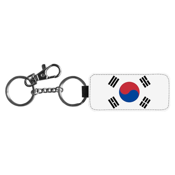 Sydkorea Flagga Nøkkelring