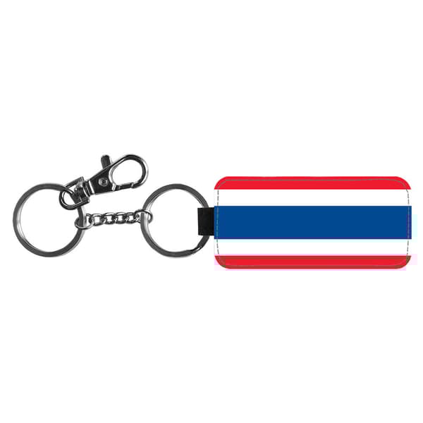 Thailand Flagga Nyckelring