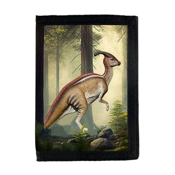 Dinosaur Parasaurolophus Lommebok