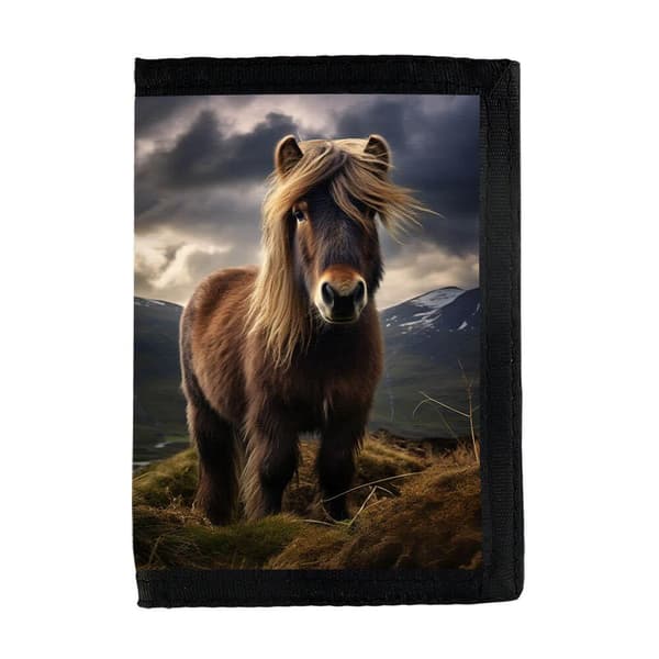 Shetlandsponny Plånbok
