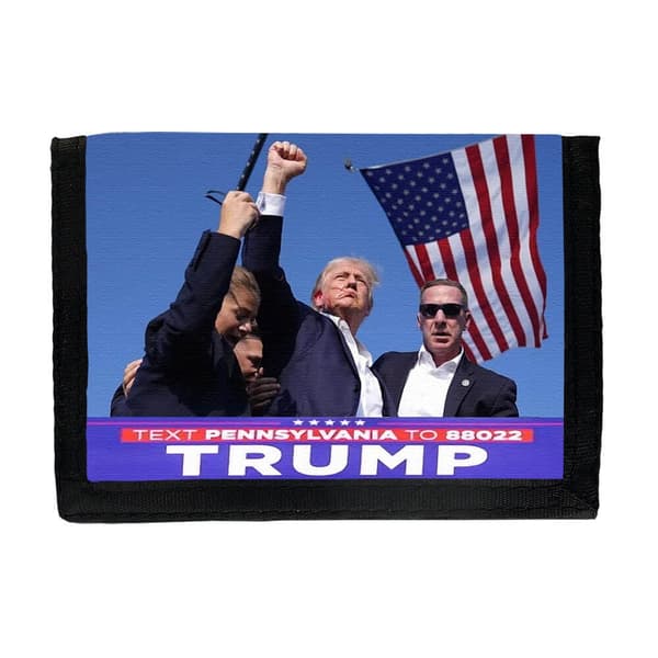 Trump 2024 Pennsylvania Rally Plånbok