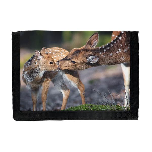 Rådjur Mamma och Fawn Plånbok