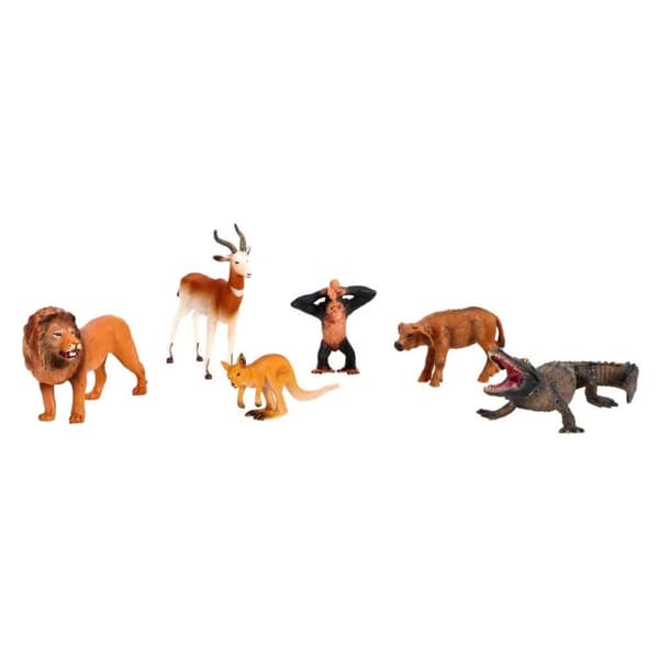 Wild Animal Legesæt 6-delt