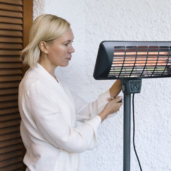 Halogenvärme - Cecotec - Ready Warm 8200 - 2000W - 15m² - Trådlös fjärrkontroll