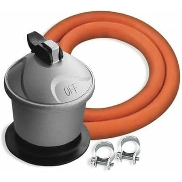 Hjm Kit Regulator Para Gas Butano/Propano + Flexibelt rör 35cm