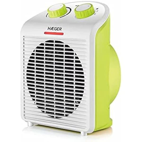 Haeger Thermoheat 2000 W värmare Grön, Vit