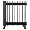 Miniatyrbild 4 av 5: Elradiatoroljebad 2500W OCEANIC - 3 power - Elektronisk termostat - Fjärrkontroll - Mobil - Svart