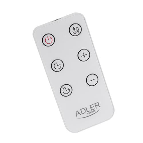 AD 7752 LCD konvektorvarmer med fjernbetjening