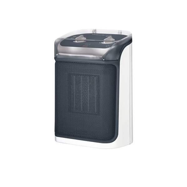 ROWENTA Mini Excel Aqua Keramisk Blåsvärmare Ideal för badrummet Superkraftfull Kompakt Tyst SO9281F0 Vit
