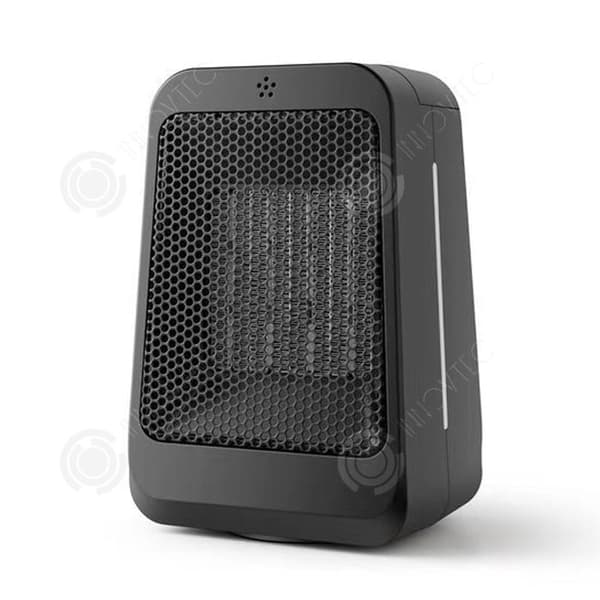 INN 1200W värmare med varmluftsläge justerbart till 3 nivåer och intelligent fjärrkontroll kompakt och portabel timing kan justeras
