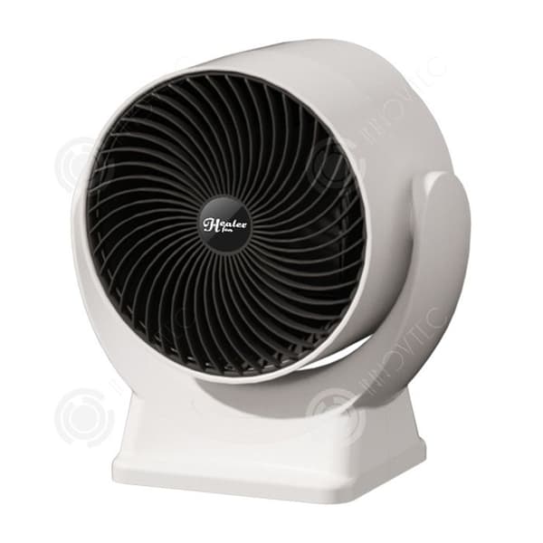 INN Värmefläkt 800w 19,3x10,8x18,3cm IPX2 lågljud intelligent termostat elvärmare för sovrum och kontor