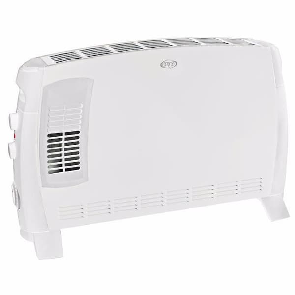 Elektrisk värmefläkt - ARGO - JAZZ T - 2000 W - 750 W - Inomhus - Vit Vit
