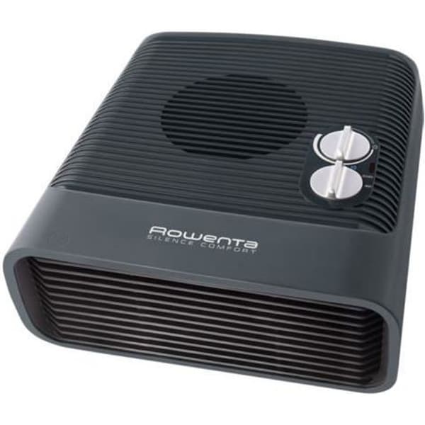 ROWENTA SO5115F0 Värmefläkt - 2000 W - Svart - Mekanisk Svart, Silver