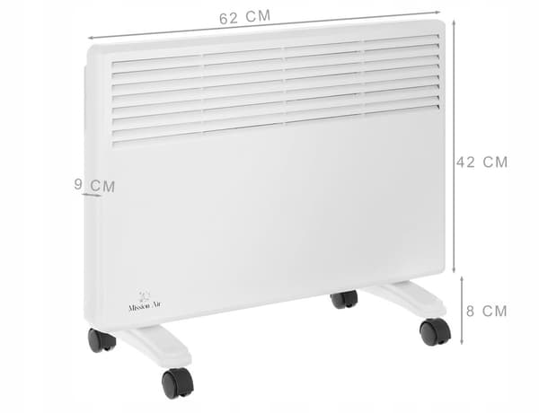 Konvektorvärmare MIAMI 1500W
