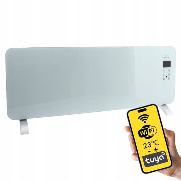 Konvektorvarmer PORTO WiFi 2400W Hvid