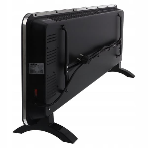 Konvektorvarmer PORTO WiFi 2400W Sort