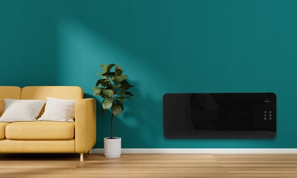 Konvektorvarmer PORTO WiFi 2400W Sort