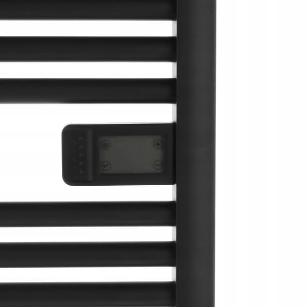 Badrumsradiator PARIS 500W Svart