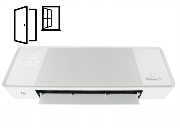 Luftgardin AERO 2000W Hvid