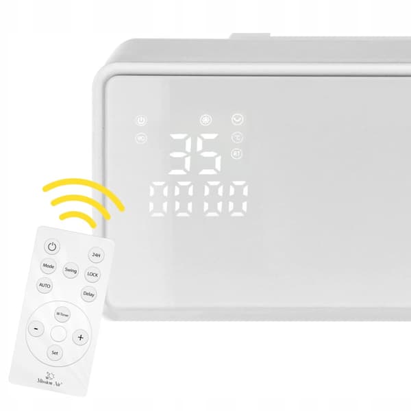 Luftgardin AERO 2000W Hvid