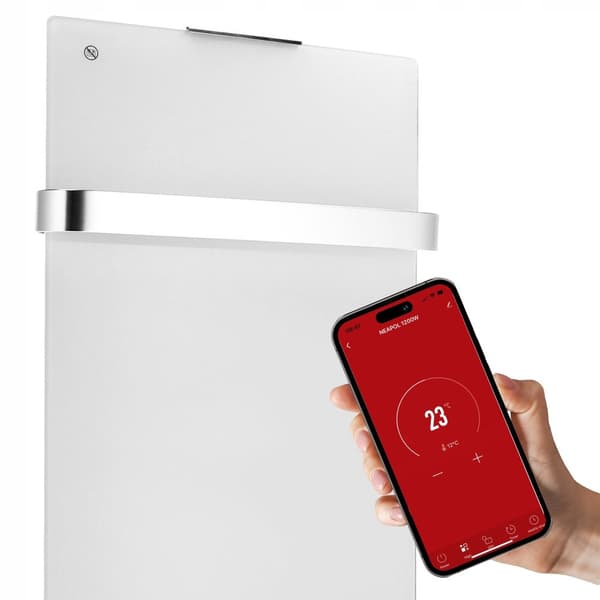 Konvektorvärmare NEAPOL 1200W WiFi Vit