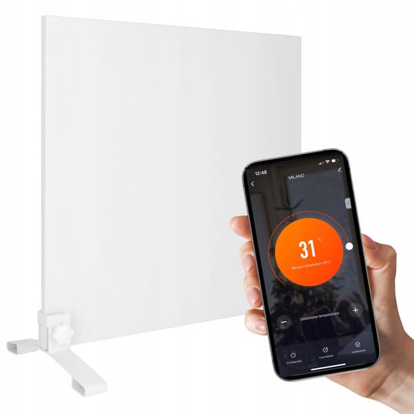 Infrarød varmelegeme IR radiator MILANO 350W + WiFi + BEN