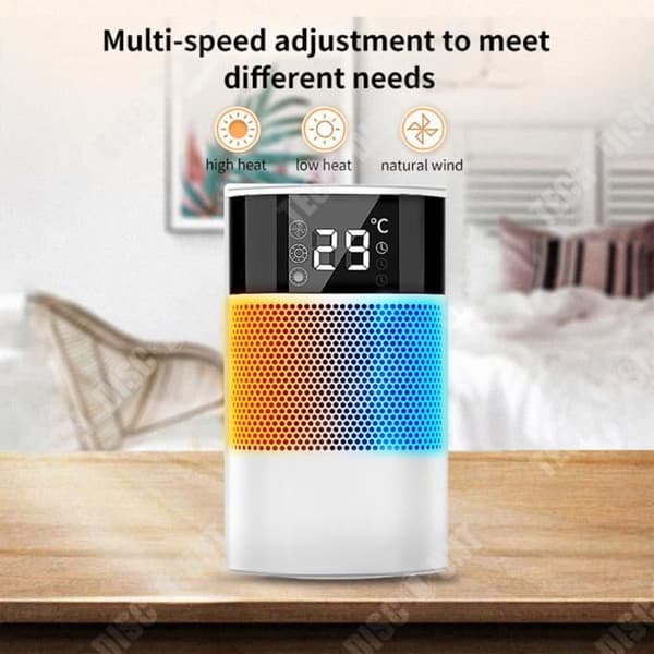TD® Heating Hem Elvärmare Mini Energisparande Varmluftsvärmare