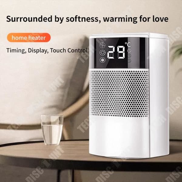 TD® Heating Hem Elvärmare Mini Energisparande Varmluftsvärmare