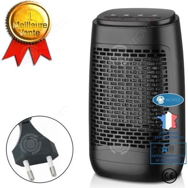INN® Heating Bordsvärmare, badrumsvärmare, varm och kall fläkt, elvärmare, elvärmare
