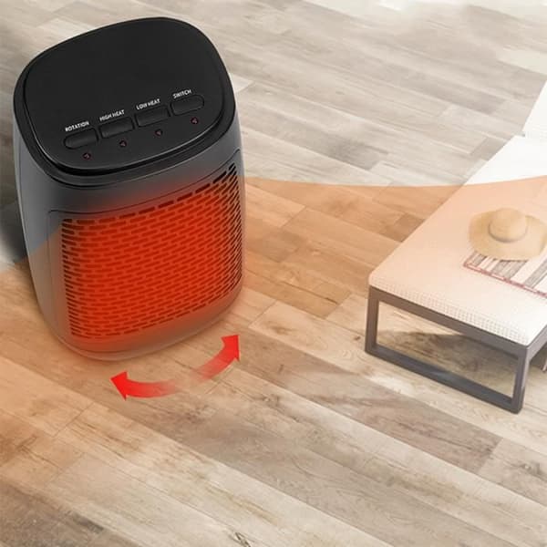 INN® Radiator tillsatsvärme badrum elektrisk låg förbrukning kraftfull ekonomisk design blåser tyst