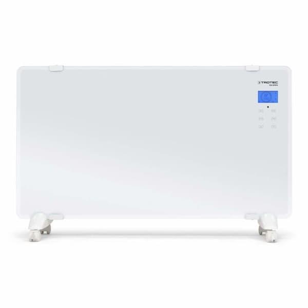 TROTEC Elektrisk designglaskonvektor TCH 2010 E - Värme - Kylare - 2000 W - 2 steg