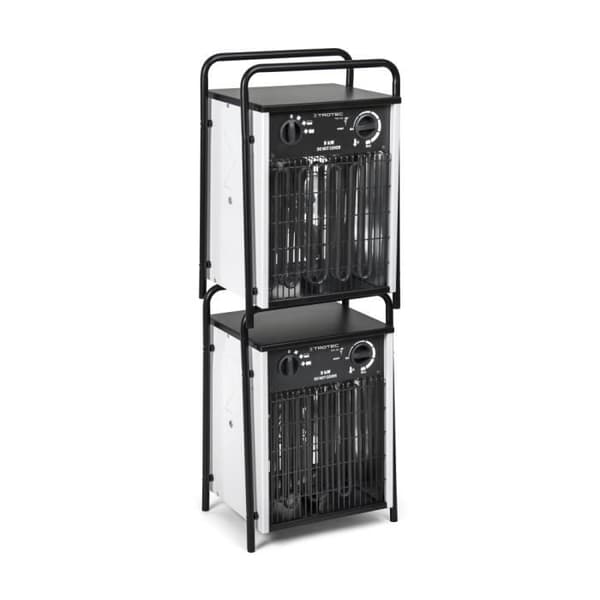 TROTEC Elektrisk luftvärmare TDS 50 - 9 kW - Värme - Fläkt - Termostat