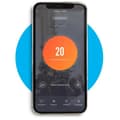 Miniatyrbild 4 av 4: Air &amp; Me - Smart Connected Heating Lison - Svart - 30m²