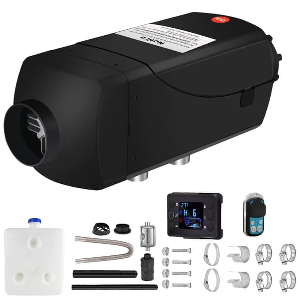 Ilma-diesel-lämmitin, 12V/24V yhteensopivuus, nopea lämmitysuudistus,5kw