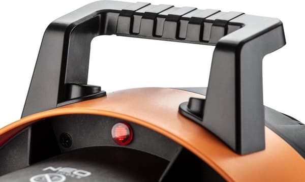 NEO TOOLS 90-070 2-i-1 elektrisk varmeovn + varmeblæser 2400 W Sort, Orange