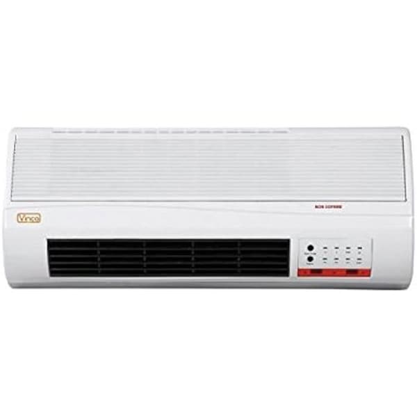 Väggmonterad konvektor - VINCO - 70328 - 2000 W - avstängningstimer - fjärrkontroll