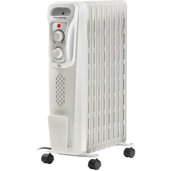 ROWENTA Intensium oljebadkonvektor - 2000 W - Värme upp till 25 m² - Variabel termostat - Vit Grå