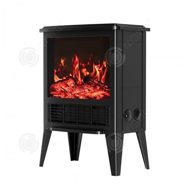 INN Värmefläkt 1500w 36x44x19,5cm 3D flame multipeljustering tilläggsvärme med 8h timer elvärmare