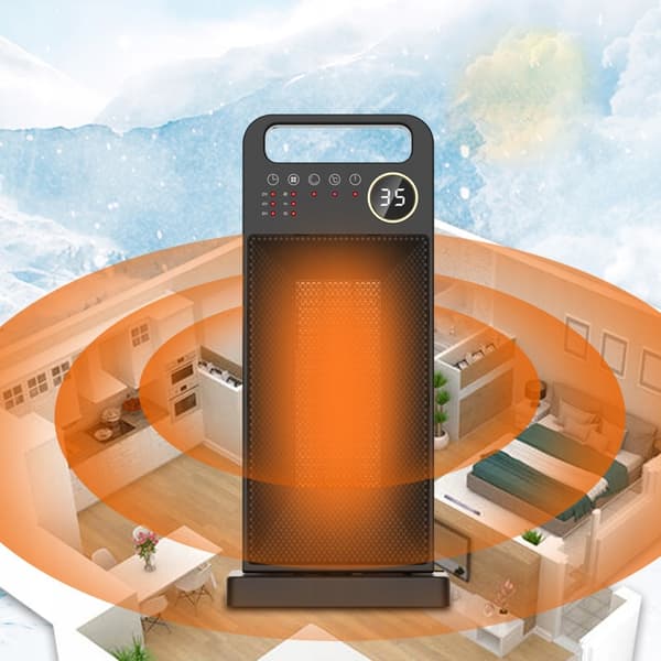 HJEMMEVARMER ROTERENDE KERAMISK ELEKTRISK VARMEVARMER 2000W