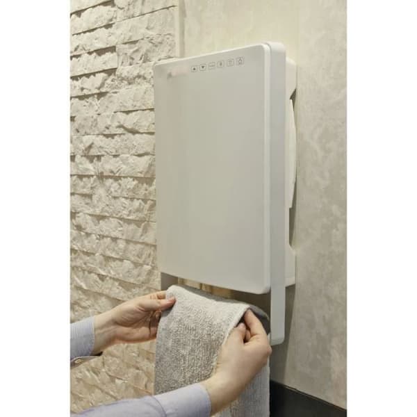 Steba 391800 Tillsatsvärmare BS 1800 TOUCH vit, ljusgrå