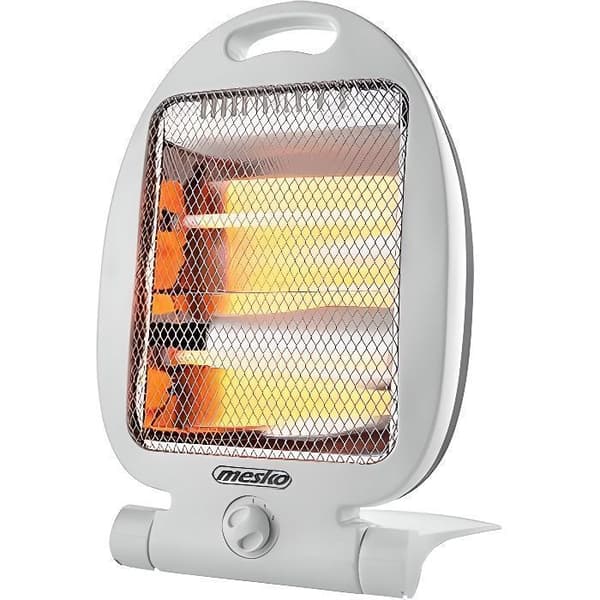 Kylare - Mesko - MS 7710 - Halogen - 400W/800W - Anti-tilt säkerhet Vit