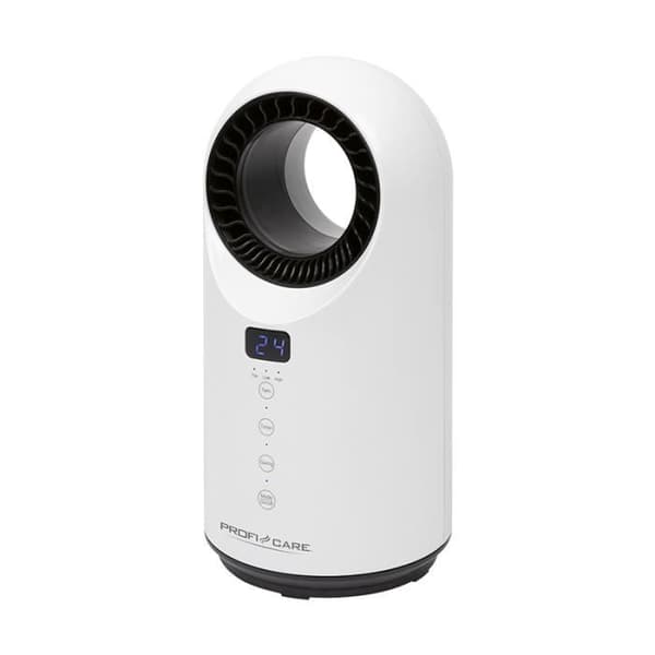 Keramisk värmefläkt och bordsfläkt 2in1 Proficare PC-HL 3086 Vit