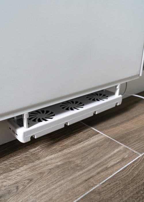 Extra elektrisk radiator - mobil elektrisk radiator Livn - 5901600 - Monoventilator radiator, vit-417